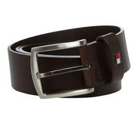 (100cm, Dark Brown) Tommy Hilfiger Mens Denton Leather Belt