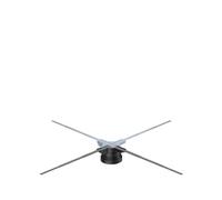 100CM HD 3D Hologram Projector Advertise Display Fan WiFi LED Float Sign Player Shop Party Halloween Xmas Decorate Lamp(100cm 1024LED)