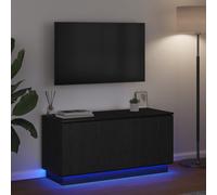 100cm Large TV Unit TV Stand Cabinet Sideboard with RGB LED Lights Living Room