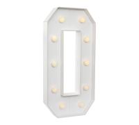100cm Light Up Numbers, Mosaic LED Marquee Number Sign(0)
