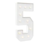 100cm Light Up Numbers, Mosaic LED Marquee Number Sign(5)