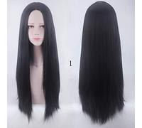 100Cm Long Staight Cosplay Wig Heat Resistant Synthetic Hair Anime Party wigs 10 color Colourful 1