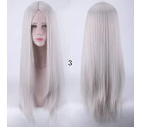 100Cm Long Staight Cosplay Wig Heat Resistant Synthetic Hair Anime Party wigs 10 color Colourful 3