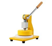 100cm² Manual Fabric Sample Cutter Press, Heavy Duty Lever Knife for Textile, Leather & Paper Weight Sampling