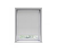 100cm No Drill White Thermal Blackout Roller Blind (170cm Drop), White