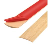 100cm PVC Threshold Strip,Floor Transition Strips,Carpet Door Trim Strips, Laminate Floor Cover Strips, Self Adhesive Floor Door Divider Strip (100cm-4cm-Oak)