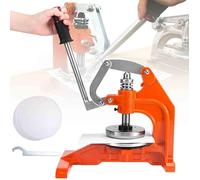 100cm² Round Sample Cutter, Hand Pressure Cloth and Paper Disc Sampler, Pressure Type GSM Sample Cutter for Textiles, Plastics and Paper Testing