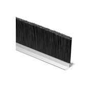 100cm T-Slot Aluminum Channel Brush Strip, Industrial Seal Brush, for Machine Enclosure, Cabinet, CNC Router, Edge Protection(Bristle Height 150mm)