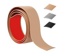 100cm Threshold Strip Self-Adhesive,Flexible Floor Transition Strips Door Threshold Strip PVC,Carpet Edge Trim for Kitchen/Living Room,Carpet Edge Trim for Joining Floor Gaps/Tiles（4cm，Brown）