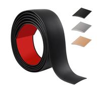 100cm Threshold Strip Self-Adhesive,Flexible Floor Transition Strips Door Threshold Strip PVC,Carpet Edge Trim for Kitchen/Living Room,Carpet Edge Trim for Joining Floor Gaps/Tiles（4cm，Black）