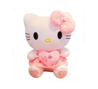 (100cm) Toy Kawaii Cat Lovely Filled Pillow Hello Kitty Heart Pillow Children Doll Gift