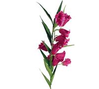 100cm Trumpet Artificial Flower Stem Fuchsia Pink