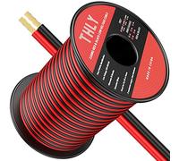 100FT 12 Gauge Wire, Electrical Red and Black 12V Ultra Flexible Low Voltage 2 Conductor Automotive Wire for Speaker, Landscape, Marine, Car Lamp LED Lighting