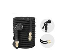 100FT - 200FT Expandable Garden Hose Pipe with Spray Gun Flexible Water Hose with 8-Pattern Spray Nozzle Lightweight Car Wash Plants Watering (200)
