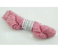 100g/ 1 Skein Recycled Banana Silk Yarn Hand-spun Soft Yarns - Baby Pink