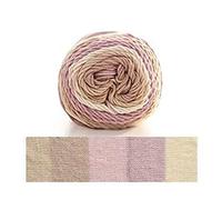 100g 193m Rainbow Segment Dyed Yarn 5 Strand Wool DIY Handmade Knitted Baby Sweater Hat Scarf Sofa Cake Yarn(17)