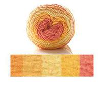 100g 193m Rainbow Segment Dyed Yarn 5 Strand Wool DIY Handmade Knitted Baby Sweater Hat Scarf Sofa Cake Yarn(36)