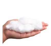 100g/3.5oz Stuffing for Crochet,Polyfill Pillow Stuffing,White Premium Fiberfill Stuffing for Crochet Small Animals,High Resilience Stuffing for Crafts,Stuffing for Crochet Animals