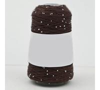 100g 420M 2mm Sequin Bead Cotton Yarn DIY Knitted Decoration Hand