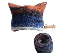 100g Acrylic Rainbow Irregular Dyeing Yarn for Hand-Knitted Hats and Scarves - Soft Angora Blend(06color)
