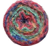 100g Acrylic Rainbow Irregular Dyeing Yarn for Hand-Knitted Hats and Scarves - Soft Angora Blend(Color17)