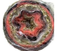 100g Acrylic Rainbow Irregular Dyeing Yarn for Hand-Knitted Hats and Scarves - Soft Angora Blend(Color14)