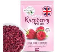 100g Arbuckle's Freeze Dried Raspberries Pieces Direct from UK Farm Shop, Raspberry Crumble Nutritious and Healthy Raspberry Natural, for Baking, Breakfast Cereal Topper, Yogurt, Cake Decorations