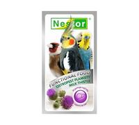 100g Bird Complementary Food Parrot Canary Budgie Wild Birds Parakeets Finches Functional Treats Supports the Liver (Milk Thistle Seed)