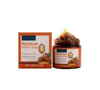 100g Black Soap,Morocco Black Soap Bar,Blac/k Body Soa/p Bar,Deep Cleaning Moroccan B/lack Soa/p for Whole Body,Exfoliate M/oroccan B/lack S/oap,M/oroccan S/oap for All Skin Types,Non-Irritating S/oap