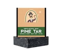 100g Body Soap Bar For Men Natural Soap For Men Pine Tar Soap For Men Handmade Brightening Pine Tar Soap Pine Tar Soap Handmade Soap With Dense Foam For Moisturizing