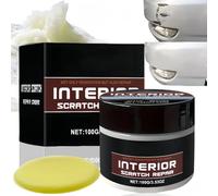 100G Car Dashboard Scratch Repair Wax,Car Interior Scratch Remover Kit,Portable Scratch Repair Wax for Vehicle Parts,Scratch R/epair Wa/x Suitable for Vehicles