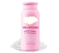 100G Cool&Breathable Comfort Powder-Anti Chafe Body&Foot Dusting Powder,Deodorant Powders to Control Inner Thigh Chafing,Private Areas,All Over Body Dusting Powders,Absorbs Sweat,Soothing Skin