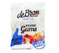 100g De Bron Lifestyle Candy Fruit Gums Low Carb Low Calorie Sugar Free