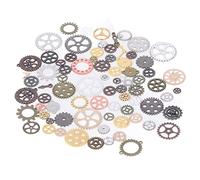 100g Glamour Steampunk Gears for Creative Crafting Vintage Style Jewelry and Home Decor
