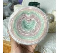 100g Gloss Hollow Mohair Spray Yarn Hand-Made Wool Medium Coarse Mixed Yarn Crochet Stick Scarf Sweater Rose Bag Material Line