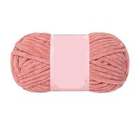 100g Hand-Knitted Chenille Gold Velvet Yarn for Sweater, Hat, and Slippers - Medium-Thick Crochet Thread(10begonia)