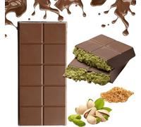 100g Handmade Dubai Chocolate Premium, Dubai with Pistachio Cream - Authentic Chocolate Experience from Dubai (100g, Pistachio)