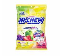 100g Hi-Chew Juicy Original Fruit Mix Flavour Fruit Chews Sweets - Japanese Sweets With Natural Flavourings - Mixed Flavours Including Strawberry, Grape & Apple.