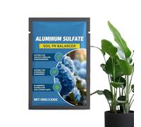 100g Hydrangea Blue Fertiliser - Soil Acidifier Powder, Slow Release Botanical Nutrition, PH Adjustment For Colour Change. Perfect For Blue Hydrangeas, Garden Plants, Acid-Loving Flowers. Long-Lasting