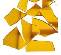 100g Irregular Shape Mica Mosaic Tiles DIY Craft Colored Fragments Glass Making Materials Home Decoration(Color-14)