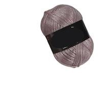 100g Long-Staple Cotton Wool for Hand-Knitting, DIY Crochet, and Scarf Making - Perfect for Cozy Coats and Accessories(08MagicMilkTea)