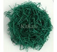 100g Luxury Rich Green Shredded Tissue Paper Acid Free