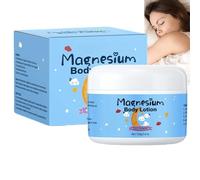 100g Magnesium Body Lotion,Magnesium Butter for Sleep,Magnesium Soothing Sleep Cream,Magnesium Moisturiser for Soothes Muscles,Relaxing Magnesium Gel for Legs Arms Chest,Calm Cream with Magnesium