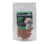 100g Meaty Snacks Rabbit Cubes 100% Natural Low Fat Dog Training Treats