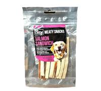 100g Meaty Snacks Salmon Sandwich 100% Natural Low Fat Dog Training Treats