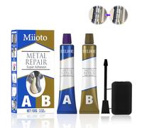 100g Metal Glue High Strength Bonds Metal to metal, High Strength Adhesive for Stainless Steel, Plastics, Heat Resistant Repair Paste