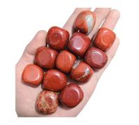 100g Natural Bulk Colored Crystal Stones, Natural Polished Stones, Suitable for Home Aquarium Decoration.(Red Jasper)