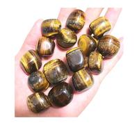 100g Natural Bulk Colored Crystal Stones, Natural Polished Stones, Suitable for Home Aquarium Decoration.(Tiger Eye Stone)