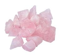 100g Natural Crystal Raw Stone Aroma Diffuser - Demagnetization Purification Color Mineral Energy Stones(Pink quartz,3-5cm)