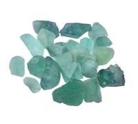 100g Natural Crystal Raw Stone Aroma Diffuser - Demagnetization Purification Color Mineral Energy Stones(Green,2-4cm)